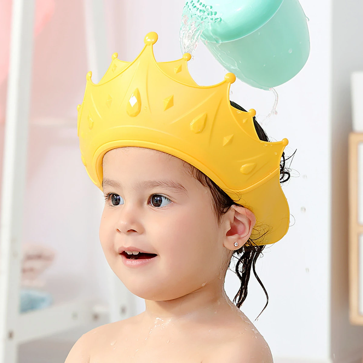 Baby Crown Bath Shower Cap