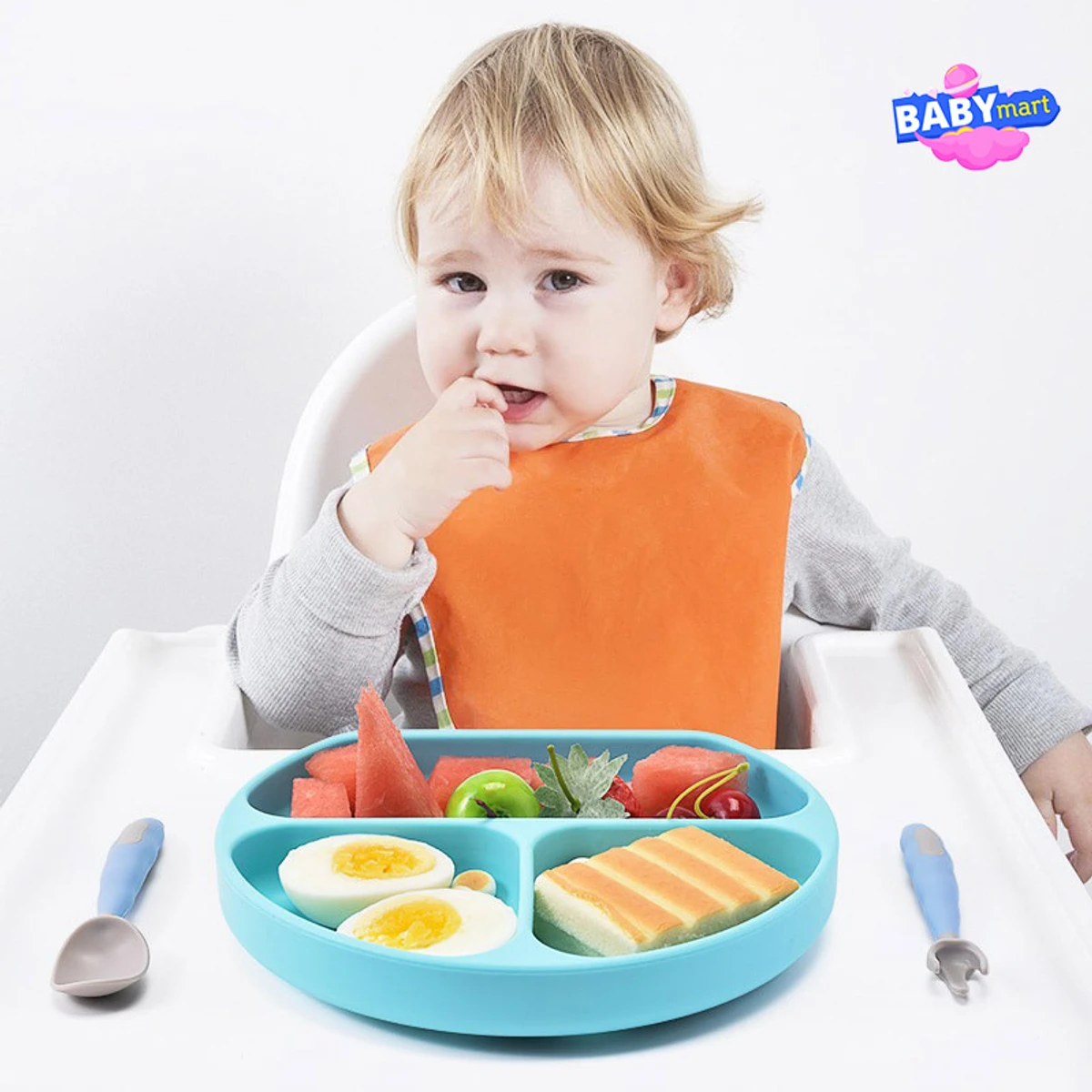 Children's Silicone Dinner Set