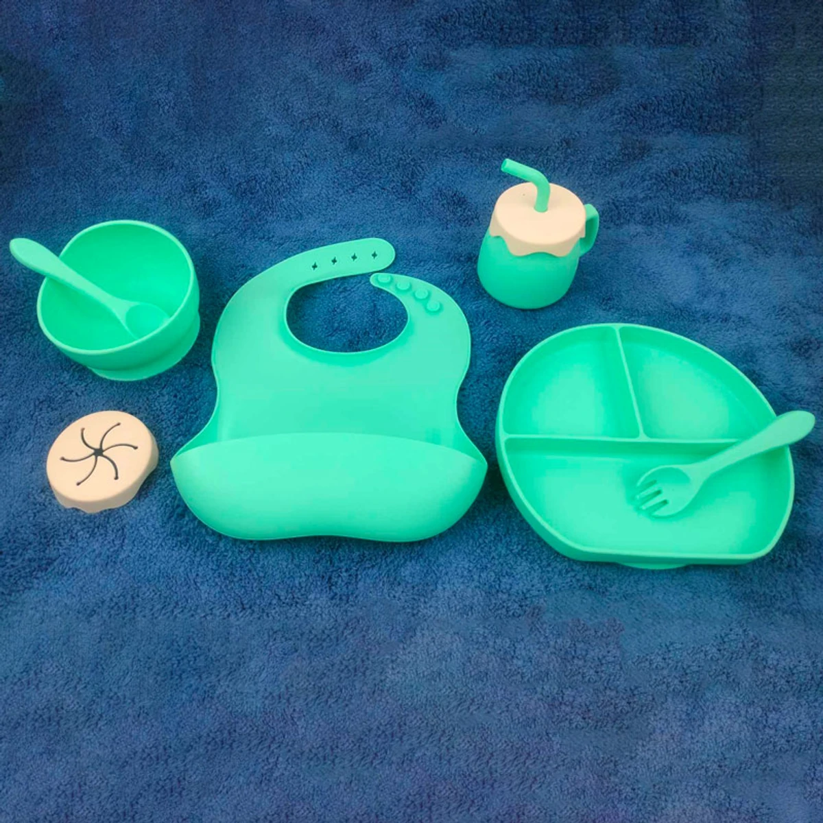 Children's Silicone Dinner Set