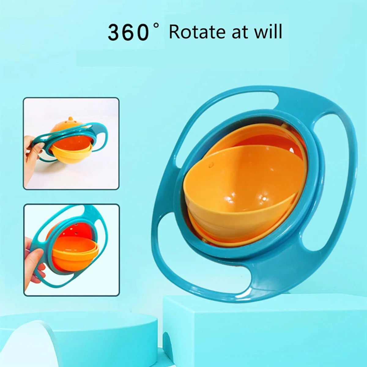 360 Degree Rotating Balance Bowl