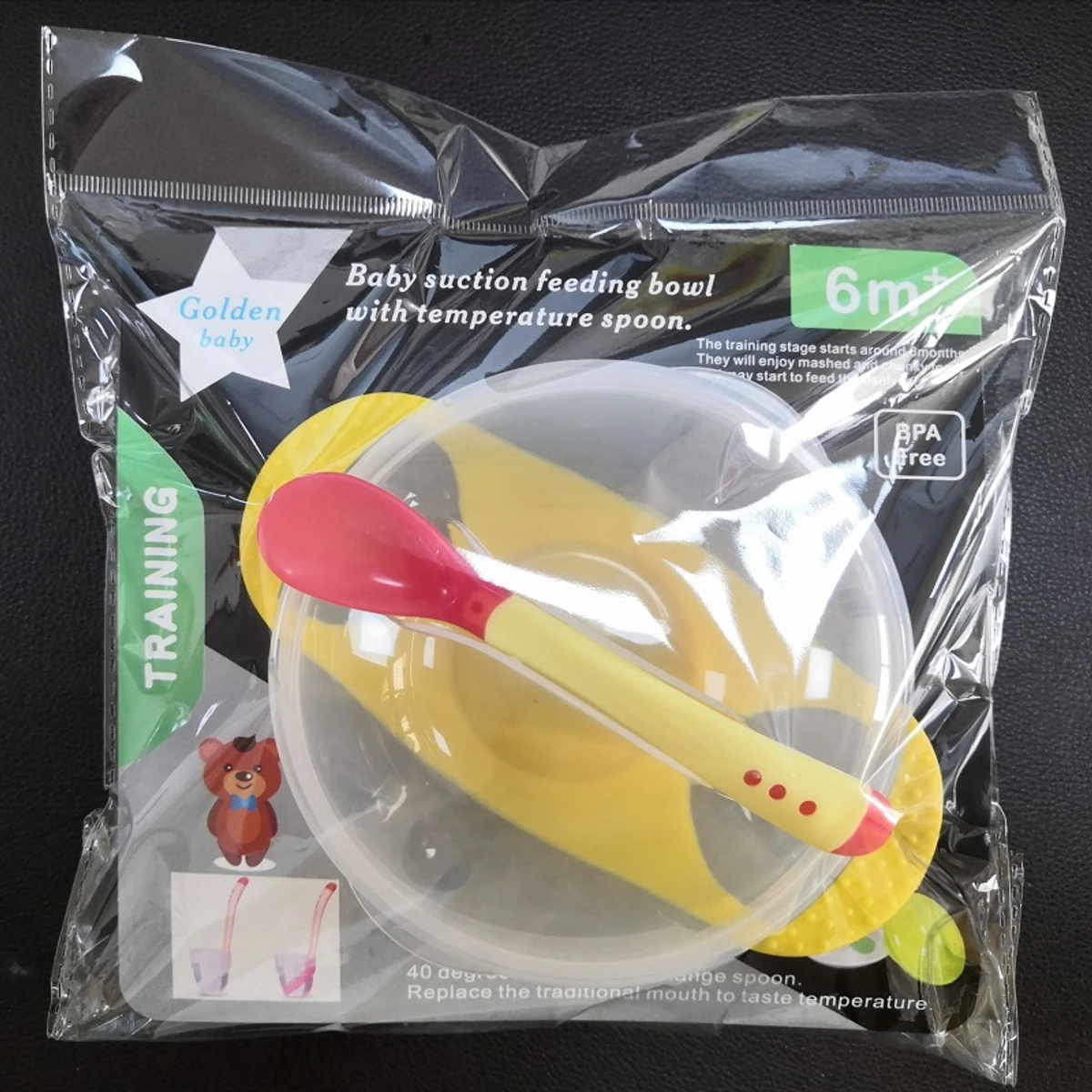 Baby Food Training Suction Cup Bowl Set