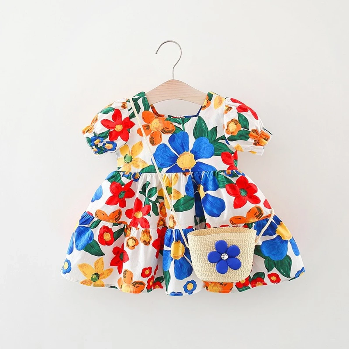 Big Flower Summer Dress