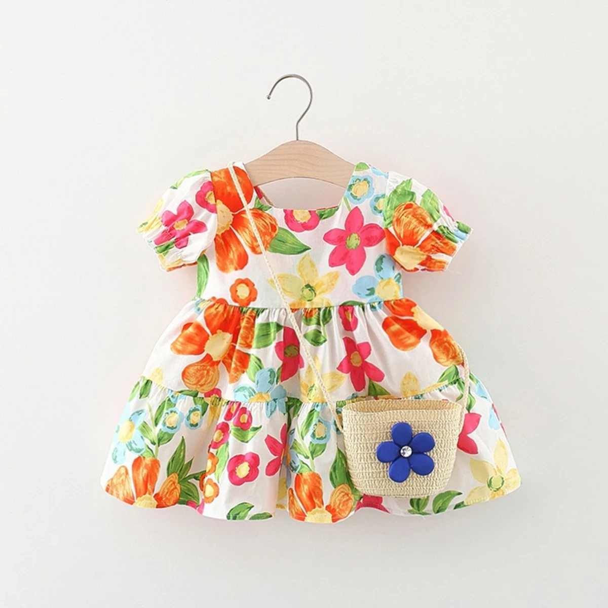 Big Flower Summer Dress