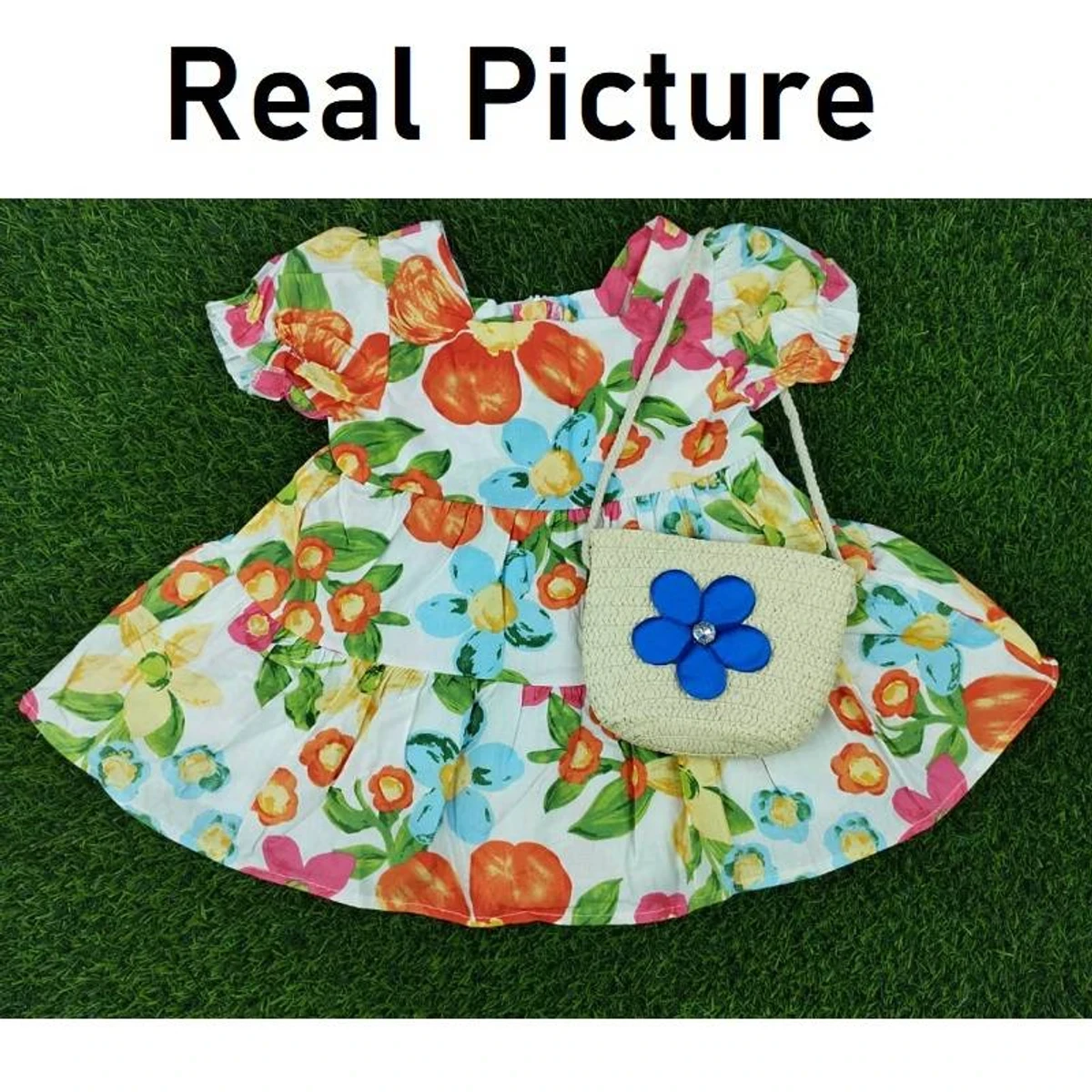 Big Flower Summer Dress