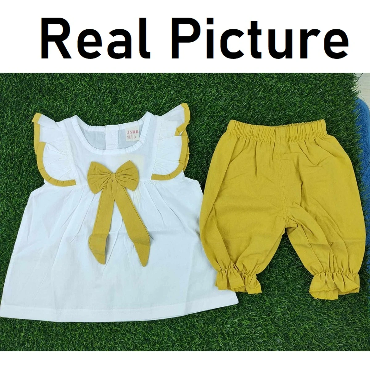 Girls Summer Cotton Dress Set