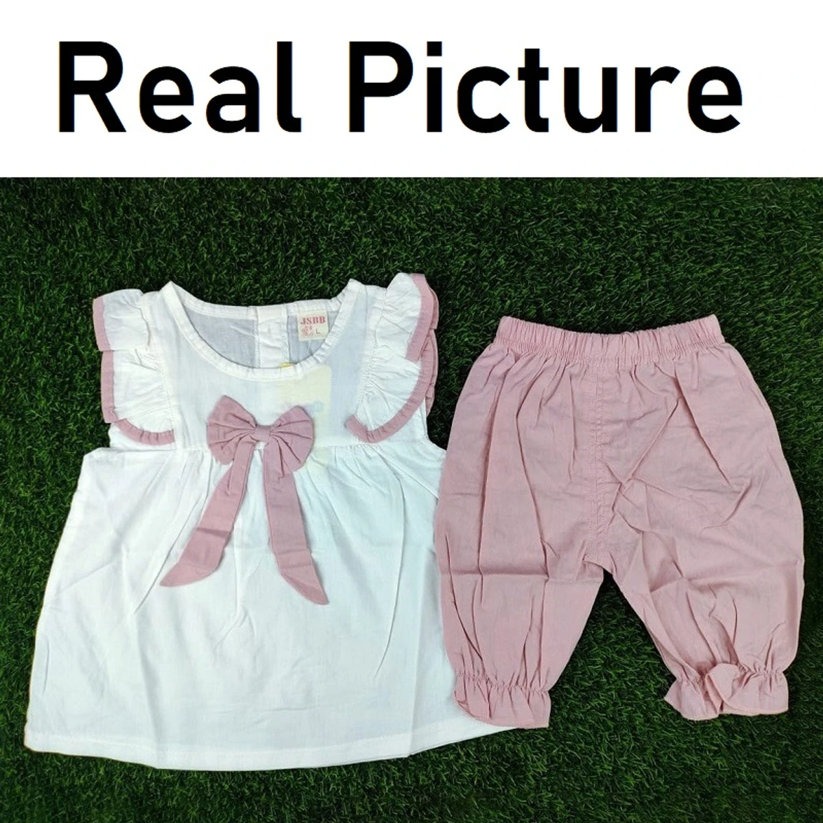 Girls Summer Cotton Dress Set