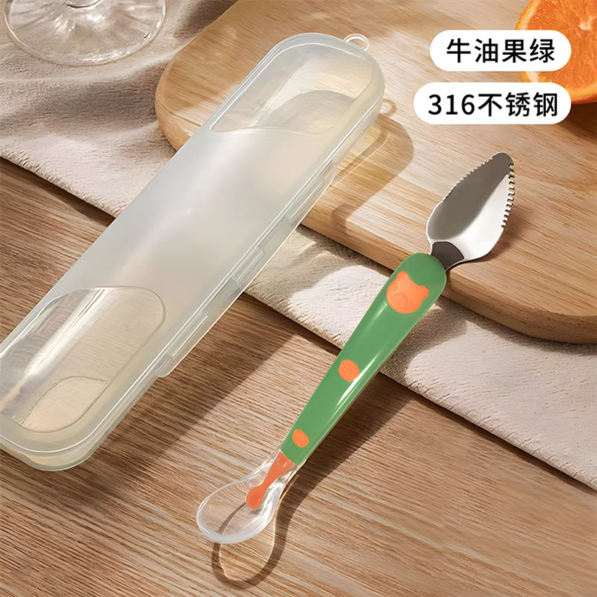 Baby Fruit Scraping Spoon