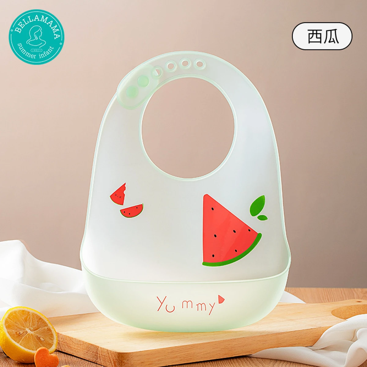 Baby Thin Silicone Bib