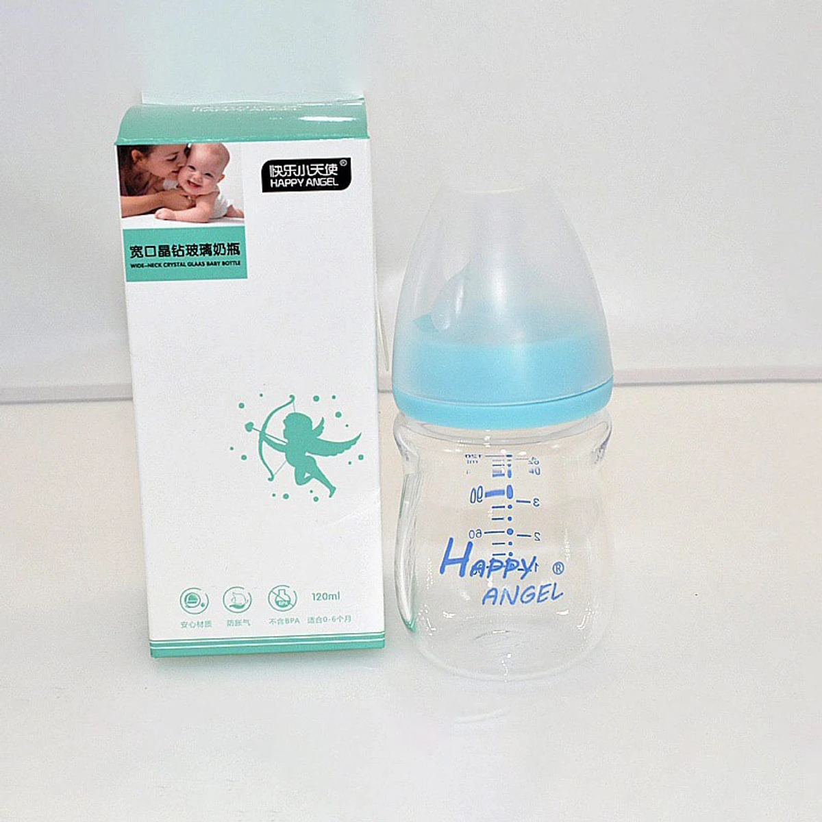 Happy Angel Newborn Baby Bottle